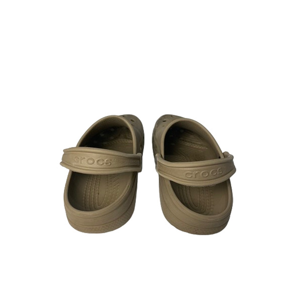 Crocs Womens Size 6 Classic Clog Sandals In Khaki With Heel Strap - Picture 3 of 8